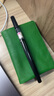 派通（Pentel）科學(xué)毛筆小楷練字筆 書法筆便攜彩色繪畫手帳可換墨膽 XGFL 黑色 曬單實拍圖