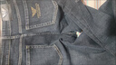 Emporio Armani EA7阿瑪尼2025新款牛仔褲男士修身直筒刺繡藍(lán)色休閑長褲子薄款夏季 藏青色 31 曬單實拍圖