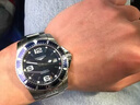 浪琴（LONGINES）手表男 康卡斯系列自動(dòng)機械男表300米防水日歷男士手表 送禮男友 41MM鋼帶精鋼藍盤(pán)L3.742.4.96.6 曬單實(shí)拍圖