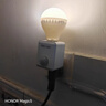 FDD國際電工E27螺口紅外感應燈座家用人體感應燈頭聲光控智能免布線(xiàn)樓道開(kāi)關(guān)E27人體感應燈座【不含燈泡】 曬單實(shí)拍圖