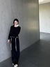夏雨瑤韓系chic假兩件針織衫上衣女春季拼接襯衫領(lǐng)小個(gè)子軟糯套頭毛衣 黑色假兩件 M 建議100-110斤 曬單實(shí)拍圖
