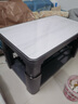 暖洋洋智能高端款NY80X1石墨烯家用冬季多功能電熱烤火爐電取暖桌子一體茶幾升降長(cháng)方形取暖器考暖火爐 玲瓏白玉（可升降中層架） 1.38*0.8M 曬單實(shí)拍圖
