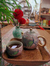 奢龍茶具一壺兩杯琺瑯彩家用泡茶壺國(guó)潮孔雀功夫茶具禮品陶瓷泡茶套裝 國(guó)潮孔雀韻龍旦壺3入 曬單實(shí)拍圖