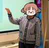 暇步士（Hush Puppies）【經(jīng)典款】童裝兒童女童冬季新款舒適小香風(fēng)氣質(zhì)開身線衣 藏藍(lán) 150 曬單實(shí)拍圖