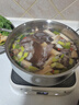 ChockMen卓德銘18/10不銹鋼三層復(fù)合鋼矮款湯鍋邊爐鍋火鍋多用蒸鍋電磁爐 24cm湯鍋1個(gè)（適合3-4人火鍋） 曬單實(shí)拍圖