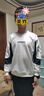 奧計（aoji）初中生13至19歲高中生春秋季長(cháng)袖t恤男孩青少年潮流衛衣學(xué)生打底 白色春秋款 常規 2XL 130-150斤可穿 曬單實(shí)拍圖