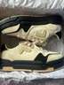 斐樂(lè )（FILA）FUSION斐樂(lè )潮牌BANK DX女鞋場(chǎng)下滑板鞋新款時(shí)尚厚底鞋 古白色/黑-AB 38 曬單實(shí)拍圖