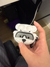 京苑 適用于AirPods4保護(hù)套 2024新款第四代降噪版 蘋果耳機(jī)套pro2/air3華強(qiáng)北耳機(jī)殼5代二第三代 【白色眼罩小狗】硅膠軟殼 AirPods Pro/Pro(第二代)保護(hù)套 曬單實(shí)拍圖