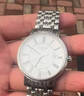 浪琴（LONGINES）男手表 瑰麗系列新款40mm大表盤(pán)自動(dòng)機械時(shí)尚鋼皮帶男士腕表 L4.922.4.12.2 白盤(pán)刻度40mm. 曬單實(shí)拍圖