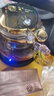76茶業(yè)臺(tái)灣76飄逸杯全拆洗內(nèi)膽泡茶壺過(guò)濾耐熱玻璃茶道沖茶器具家用辦公 土豪金款692茶壺 曬單實(shí)拍圖