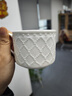 瑪戈隆特純白浮雕咖啡杯碟骨瓷咖啡杯茶杯杯子家用送禮 楓丹白露咖啡杯 1杯1碟 220ml 曬單實(shí)拍圖