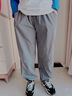 小豬班納兒童褲子2025新款夏季中大童冰絲速干運(yùn)動(dòng)褲時(shí)髦女童薄款工裝長褲 【工裝褲A】鐵灰/純色 150 曬單實(shí)拍圖