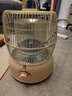 容聲（RONGSHENG）小太陽家用桌下鳥籠式取暖器節(jié)能小型電暖器宿舍辦公室速熱烤火爐暖腳神器 【米黃】無極調(diào)溫 曬單實(shí)拍圖