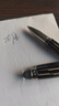 英雄（HERO） 寶珠筆芯金屬簽字筆水筆替芯通用筆芯純黑 螺旋式0.7mm(5支裝) 曬單實拍圖