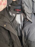 雅鹿長(cháng)款羽絨服女2025新款拆卸連帽純色寬松加厚保暖秋冬外套 曬單實(shí)拍圖