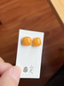小米星蜜蠟耳釘黃色感琥珀小方糖耳飾新中式方塊小眾設計耳環(huán)秋意 滿(mǎn)蜜雞油黃蜜蠟秋意耳釘 曬單實(shí)拍圖