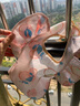 babyjianle寶寶吃飯圍兜防水防臟免洗兒童罩衣男女?huà)雰猴埗敌『o(wú)袖夏季圍裙 無(wú)袖蜜桃翅膀 均碼建議0-5歲 曬單實(shí)拍圖