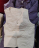 童泰（TONGTAI）嬰兒馬甲秋冬季純棉保暖男女寶寶衣服加厚背心外出坎肩馬夾 米白 66 碼(建議3-6個月身高60-68cm) 曬單實拍圖