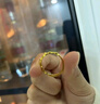 中國黃金（CHINA GOLD）蝴蝶黃金戒指女足金戒指開口可調(diào)節(jié)指環(huán)實(shí)用生日禮物女送女友老婆 【刻字/賀卡】足金蝴蝶戒指 約2.2g 曬單實(shí)拍圖