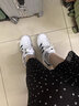 夏季運動(dòng)鞋男鞋女鞋情侶同款夏天網(wǎng)面飛織小白鞋三杠運動(dòng)跑步鞋子 8906黑白 40 (250mm) 曬單實(shí)拍圖