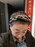 HANS’F韓國新款寬邊頭箍女百搭發(fā)卡簡(jiǎn)約運(yùn)動(dòng)風(fēng)壓發(fā)帶洗臉寬發(fā)箍 黑色 曬單實(shí)拍圖