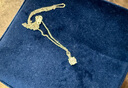 泛星珠寶 PT950鉑金培育鉆石吊墜鉆石項鏈老婆女友四爪 鉑金50分鉆石DE/VVS/3EX+鉑金鏈 曬單實拍圖