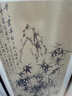佐羅曼新中式入戶玄關(guān)裝飾畫正對門走廊過道背景墻掛畫高檔豎版國畫壁畫 竹報平安（豎） 90*180【晶瓷】常規(guī)款 曬單實拍圖