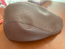 羅蒙男士帽子冬季皮帽中老年鴨舌前進(jìn)帽大頭圍送父親禮物防風(fēng)防寒保暖 曬單實(shí)拍圖