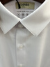愛登堡Edenbo短袖襯衫男夏季休閑襯衣商務(wù)通勤上衣白色41 曬單實(shí)拍圖