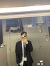 獵堰西裝套裝正裝男大學(xué)生全套畢業(yè)答辯休閑面試西服套裝高中生小西服 黑色西服【單件】 M 【90~100斤】成人禮西裝 曬單實(shí)拍圖
