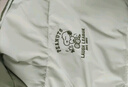 唐獅（TonLion）2024立領(lǐng)棉服女簡約保暖外套潮流【史努比聯(lián)名款】 淡綠/B款 M  曬單實拍圖