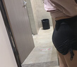 寶格妍性感辣妹包臀半身裙女夏薄款綁帶設計感高腰抽繩A字短裙百褶 黑色（無(wú)安全） 均碼 曬單實(shí)拍圖