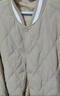 GENIOLAMODE棉服男冬季加絨加厚防寒保暖撞色棒球領(lǐng)男生面包服棉襖 灰綠 2XL 曬單實拍圖