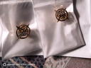 邁米德胸針六芒星兩個(gè)裝男士西裝小領(lǐng)針襯衫領(lǐng)扣徽章扣配飾禮物送男友 六芒星胸針金色兩個(gè)裝 曬單實(shí)拍圖