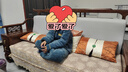 貓人兒童夾棉睡衣冬季男童三層加厚加男孩中大童保暖套裝法蘭絨家居服 曬單實(shí)拍圖
