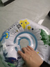 維尼寶貝嬰兒游泳圈脖圈新生幼兒頸圈寶寶游泳圈0-12月防嗆項圈脖子圈小孩 大號藍 曬單實(shí)拍圖