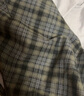CHIC VEN 2025春季新款甜酷風高腰開叉格紋半身裙直筒裙長裙女chicven 灰綠 S 曬單實拍圖