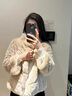 米詩德海寧真獺兔毛皮草外套女DEARHUA小花家千金兔大姐姐獺兔毛雷克斯 拿鐵可可雷克斯長衣袖版 M3至10個工作日 曬單實拍圖