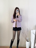 波司登25年90絨輕薄保暖圓領(lǐng)羽絨服女短款便攜可內(nèi)膽B(tài)250130004B 曬單實(shí)拍圖