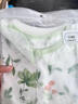 瑜尚臻品 兒童衣服連體衣女寶寶短袖外出服夏季薄款可愛哈衣爬服純棉夏 【綠色連體衣+胎帽】 59cm 曬單實(shí)拍圖