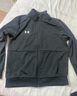 安德瑪（Under Armour）外套男女春秋新款休閑舒適防風(fēng)運動(dòng)訓練夾克外套運動(dòng)針織夾克衫 23600304-001【男女同款立領(lǐng)】 2XL 曬單實(shí)拍圖