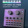 V8聲卡套裝 主播直播設(shè)備聲卡手機快手唱歌麥克風(fēng)話筒全套全民k歌神器抖音吃雞直播電腦外置聲卡 V8聲卡+E300麥套裝(高配版) 曬單實拍圖