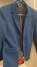 羅蒙輕奢商務(wù)休閑西服男士春秋新款百搭抗皺免燙爸爸工裝單西裝外套男 2017藏藍色 常規 175（135-150斤） 曬單實(shí)拍圖