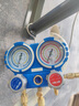 精準(zhǔn)防撞VMG-2-R410A-B空調(diào)雙表組 加氟表組 冷媒雪種壓力表 VMG-2-R22-B飛越表標(biāo)配版 曬單實(shí)拍圖