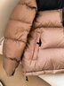 北面（The North Face）1996Nuptse經(jīng)典高蓬鵝絨羽絨服ICON潮牌情侶款美碼25新品|3C8D 58W/奶咖棕 L /180美版尺碼偏大 曬單實拍圖