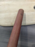TYZAYR日本高端紅櫻檀木搟面杖家用搟面棒搟壓餃子皮神器加粗加長(zhǎng)大號(hào) 28cm 曬單實(shí)拍圖