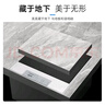 正泰（CHNT）開關(guān)插座地插純平嵌入式地插不銹鋼大理石瓷磚地板隱藏內(nèi)嵌式插座 五孔電腦帶暗盒【130*130】 插座 曬單實拍圖