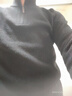 杉杉羊毛衫100%綿羊毛加厚重磅男秋冬柔軟親膚拉鏈立領(lǐng)毛衣針織打底衫 曬單實(shí)拍圖