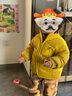 巴拉巴拉童裝兒童羽絨服男童女童面包服冬裝立領(lǐng)外套印花208424107240 曬單實(shí)拍圖