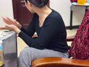 繪詩(shī)慧休閑褲女糯米褲小個(gè)子褲子女秋冬窄版闊腿褲垂墜感顯瘦直筒褲長(zhǎng)褲 波點(diǎn)糯米褲【灰色】 均碼 【106cm】常規(guī) 曬單實(shí)拍圖